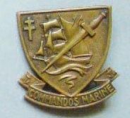Insigne de BERET COMMANDOS MARINE TYPE CHAUVET,...