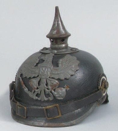 CASQUE A POINTE PRUSSIEN MODELE 1915 POUR...