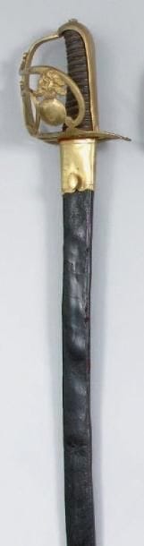 SABRE D'OFFICIER D'INFANTERIE D'EPOQUE REVOLUTIONNAIRE...
