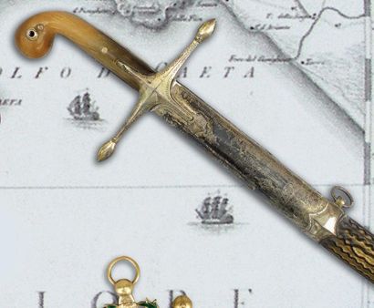 Beau SABRE OTTOMAN, monture et garnitures...