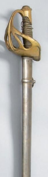 SABRE DE CAVALERIE TROUPE MODELE 1896, monture...