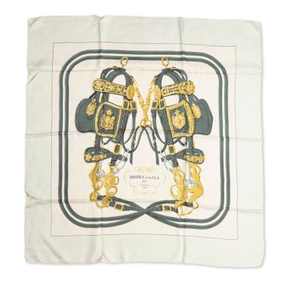 HERMES. 
Silk square 
