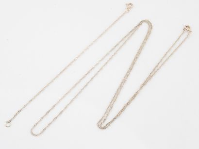 Half set in silver 925°/°° comprising a long...