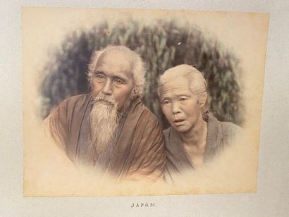 JAPON. — PHOTOGRAPHIES originales de la fin...