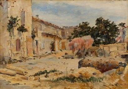 Paul Alphonse MARSAC (1865-?)
Mas en Provence
Huile...