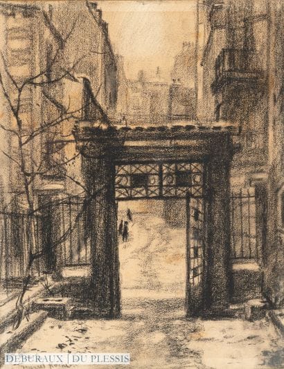 Marcel ROCHE (1890-1959)
Porte
Dessin au...