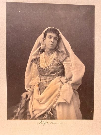 ÉGYPTE (22 pl.) et ALGÉRIE (18 pl.) — PHOTOGRAPHIES...