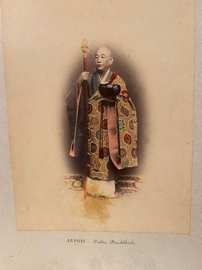 JAPON. — PHOTOGRAPHIES originales de la fin...