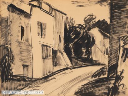 Charles KVAPIL (1884-1957)
Rue
Encre de Chine...