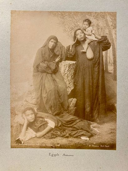 ÉGYPTE (22 pl.) et ALGÉRIE (18 pl.) — PHOTOGRAPHIES...