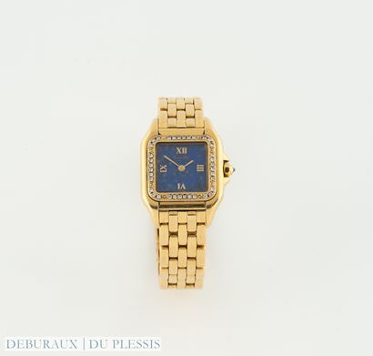 CARTIER
Bracelet montre de dame modèle 