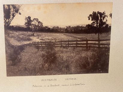 AUSTRALIE. — PHOTOGRAPHIES originales de...