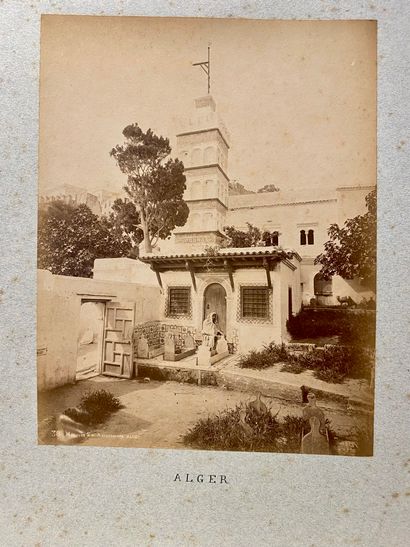 ÉGYPTE (22 pl.) et ALGÉRIE (18 pl.) — PHOTOGRAPHIES...