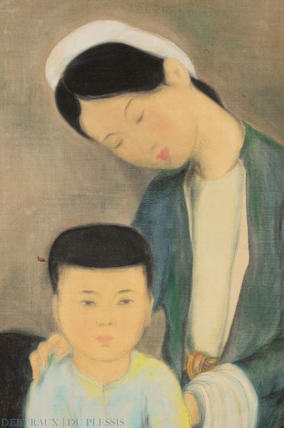 LE PHO (1907-2001)
La toilette de l’enfant
Encre...