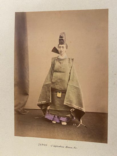 JAPON. — PHOTOGRAPHIES originales de la fin...