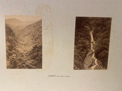 JAPON. — PHOTOGRAPHIES originales de la fin...