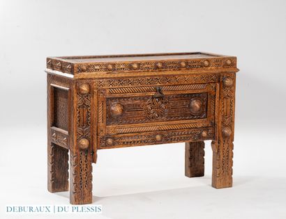 Hans KLEISS (1901-1973)
Meuble bar en bois...