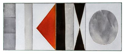 Roger CAPRON (1922-2006)
Table basse rectangulaire...