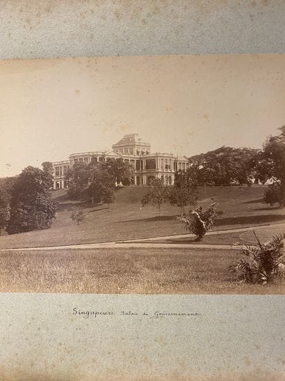 SINGAPOUR (7 pl.) et HONG-KONG (2 pl.) —...