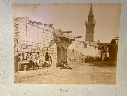 ÉGYPTE (22 pl.) et ALGÉRIE (18 pl.) — PHOTOGRAPHIES...