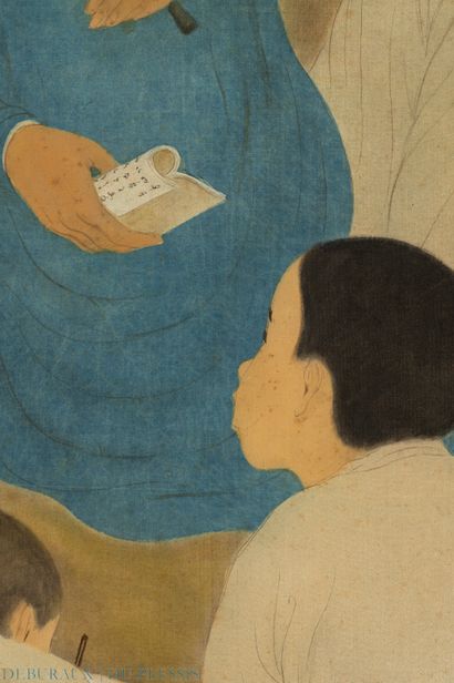 MAI Trung THU (1906-1980)
Le maître d’école...