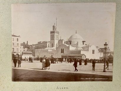 ÉGYPTE (22 pl.) et ALGÉRIE (18 pl.) — PHOTOGRAPHIES...