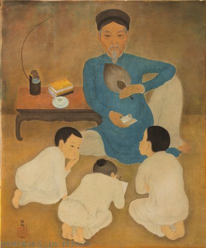 MAI Trung THU (1906-1980)
Le maître d’école...