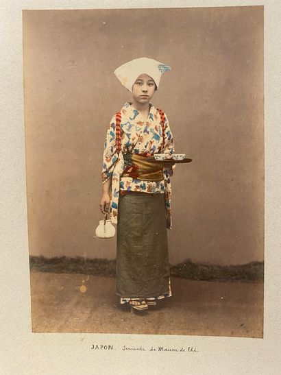 JAPON. — PHOTOGRAPHIES originales de la fin...