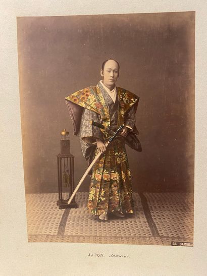 JAPON. — PHOTOGRAPHIES originales de la fin...