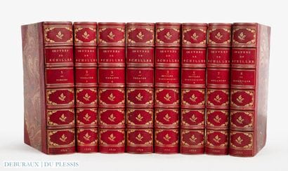GOETHE. Les Œuvres. Paris, Hachette, 1861-1863....