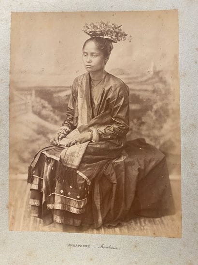 SINGAPOUR (7 pl.) et HONG-KONG (2 pl.) —...