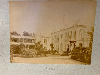 ÉGYPTE (22 pl.) et ALGÉRIE (18 pl.) — PHOTOGRAPHIES...