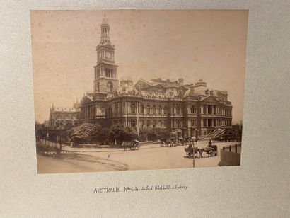AUSTRALIE. — PHOTOGRAPHIES originales de...