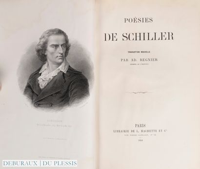 GOETHE. Les Œuvres. Paris, Hachette, 1861-1863....