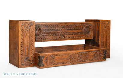 Hans KLEISS (1901-1973)
Banquette coulissante...