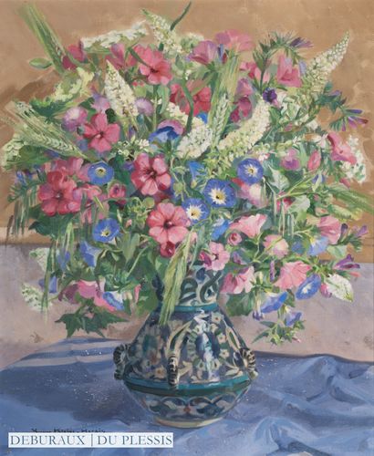 -	Yvonne KLEISS HERZIG (1895-1968)
Bouquet...
