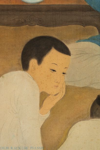 MAI Trung THU (1906-1980)
Le maître d’école...