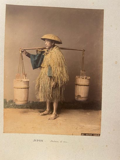 JAPON. — PHOTOGRAPHIES originales de la fin...