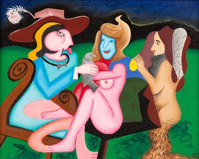 Fernand TEYSSIER (1937-1988)
Le Peintre et...