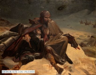 Ecole russe
Scène macabre
Huile sur toile
73...
