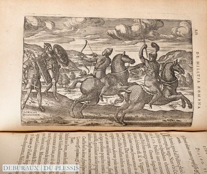 LISPE (juste). De militia romane libri quinque,...