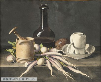 Modern school
Still life with radish.
31.5...