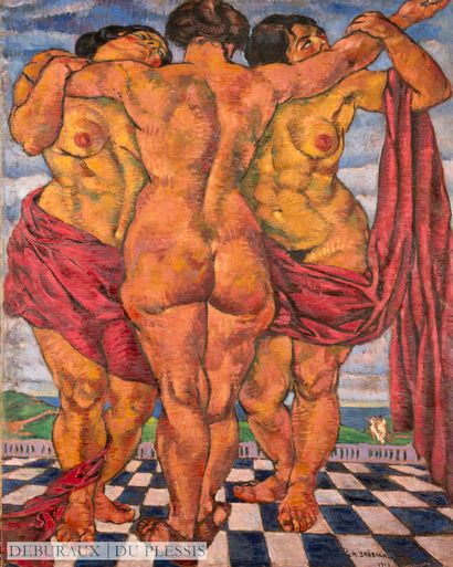 Georges Hanna SABBAGH (1887-1951)
The Three...