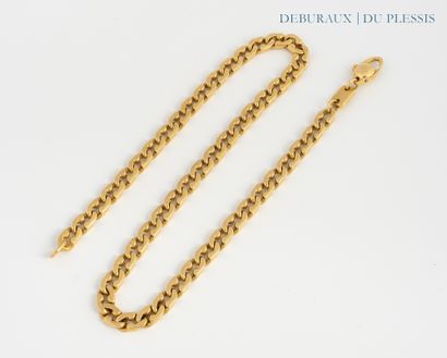 Gourmet necklace in 750°/°° gold.
Weight:...