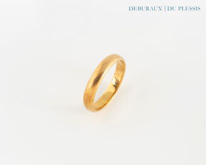 Wedding band in 750°/°° gold.
TDD 50
Weight:...