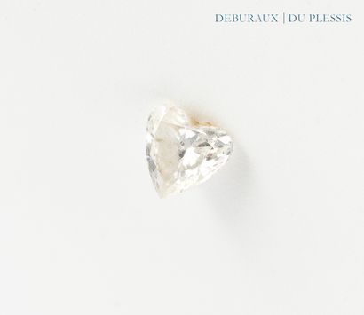 Heart-cut diamond, approx. 0.20 ct.
(chi...