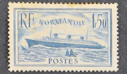 Timbre-poste YT. Normandie. Valeur faciale...
