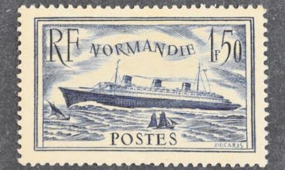 Timbre-poste YT. Normandie. Valeur faciale...