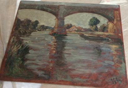 Albert Dakin GIHON (1866-1950)

Cour d'eau...