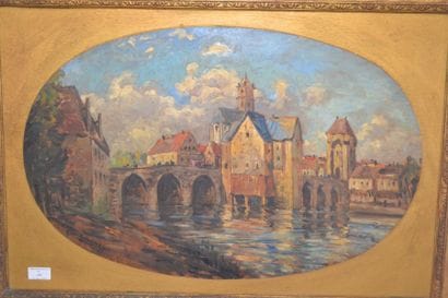 GRANVEL (XXe)

Moret sur Loing

Huile sur...